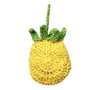 CAZSTYK Portabottiglie Realizzato a Mano, Pineapple | Manica a coppa elastica a aperta con impugnatura, bevanda visibile adatta per le uscite quotidiane