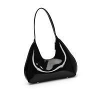 CAZSTYK Pratica borsa in pelle ecologica in poliuretano, elegante borsa a tracolla adatta sia per occasioni professionali che casual, Nero