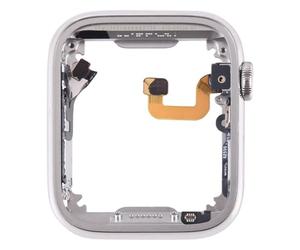 CAZSTYK Premium Watch Frame Digital Power Button Cable Clear Sound per Watch Series 6 44mm Acciaio inossidabile Smartwatch lunette