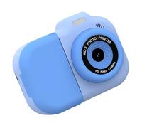 CAZSTYK Prima Fotocamera per Bambini con Funzione Stampa Fotografica e Controlli semplici, Ideale per Regali Compleanno Doppia Fotocamera per Bambini