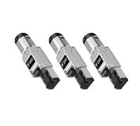 CAZSTYK Rete CAT8 in Metallo per 10 Gigabit Ethernet, 3pcs / Set, 3pcs/Set | pin placcato in oro supporta la trasmissione veloce per cavi CAT8 compatibili, reti domestiche e data center