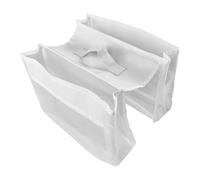 CAZSTYK Rete per Giocattoli da Bagno Rimovibile con Coppe Assorbimento | planner tascabile per piscina profonda divide le bambole asciutte e bagnate, con frange contenitore standard