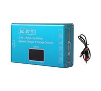 CAZSTYK Ricarica batteria 4S15D per 2-4S con display voltaggi in tempo reale e alta precisione di carica per migliorare il microprocessore di sicurezza