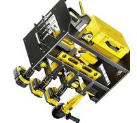 CAZSTYK Scaffale regolabile di stoccaggio dell'utensile elettrico realizzato facendo uso della struttura rinforzata del acciaio al carbonio per il supporto dello strumento del acciaio al carbonio di