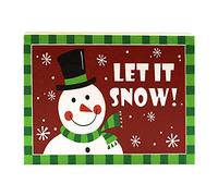 CAZSTYK Scatola di legno di Natale cartello fattoria Babbo Natale pupazzo di neve cornice da appendere alla parete decorazione per feste ornamento natalizio scatola di legno segno