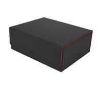 CAZSTYK Scatola di raccolta di carte 3 file Organizzazione Trading Card Storage Box Deck Case per giochi da tavolo in feltro foderato Deck Holder
