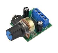 CAZSTYK Scheda Amplificatore LM386, 3 V-12 V, 0, 5 W-10 W, YX1667, B | Modulo regolabile, controllo da 3, 5 mm, stereo digitale, piccola scheda amplificatore