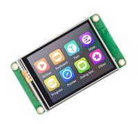 CAZSTYK Schermo LCD da 2, 4 Pollici con Struttura, Resistive Touch | Schermo tattile capacitivo TJC3224T124-011N-A01 / TJC3224T124-011R-A01 / 011C per monitoraggio in reale