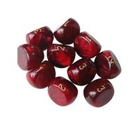 CAZSTYK Set Acrilico 3 Lati con Numero Luminoso per Giochi, Red | Elementi essenziali da viaggio compatti e leggeri per dimostrazioni in giochi da tavolo per bambini e