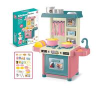 CAZSTYK Set da Gioco educativo per la Simulazione Cucina per la, B | Set da gioco educativo da cucina con facile assemblaggio per bambini che imparano la creatività e gioco ruolo