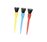 CAZSTYK Set di 3 tee da golf resistenti agli urti con altezza regolabile con testa morbida a rete antiscivolo e design stabile per unità da golf per campi guida