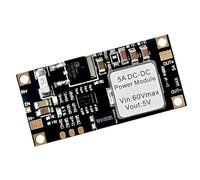 CAZSTYK Stabilizzatore Uscita da 6, 5 V-60 V a 6 V / 7, 4, 5V Output | Sostituzione ' alimentatore del modulo discendente per la ricarica ' auto, stabilizzatore leggero