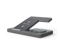 CAZSTYK Stretto 5 in 1 pad di ricarica per dispositivi Apple iPhone BeatsSolo Smartwatches include trasduttori e torce duplice con Calculagraph