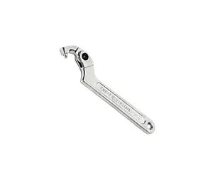 CAZSTYK Strumento per contatore dell'acqua con estremità quadrata/rotonda Chiave a gancio regolabile in metallo resistente ideale per la manutenzione dei tubi Strumenti automatici Forniture Strumento