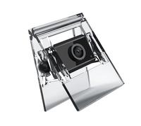 CAZSTYK Supporto a clip per videocamera per computer 2K per lezioni online, plug and play, nessun driver necessario, clip sicura sulla webcam