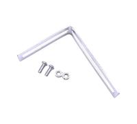 CAZSTYK Supporto dei serbatoi di raffreddamento ad acqua a forma di L del metallo con forte durevolezza e supporto del serbatoio del metallo del supporto del cilindro di raffreddamento ad acqua in