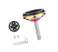 CAZSTYK Supporto per computer per biciclette ad alta resistenza Tappo superiore di ricambio Cronometro Staffa di fissaggio Base Accessori per ciclismo Supporto per computer Cuffie Tappo superiore