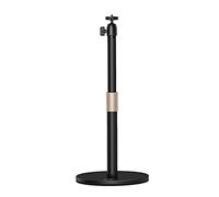 CAZSTYK Supporto per proiettore con rotazione a 360° per testa regolabile in altezza per viti da 1 / 4 pollici fori per proiettore fotocamera braccio estensibile