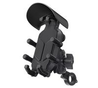 CAZSTYK Supporto per telefono da moto e bici con ammortizzatori di vibrazioni, adatto per smartphone da 4,7 a 7,2 pollici, supporto regolabile per telefono da moto