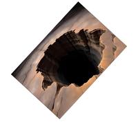 CAZSTYK Tappeto visivo resistente di slittamento 3D per la piattaforma dell'entrata dentro impermeabile permanente semplice contro il tappeto di corridoio di slittamento