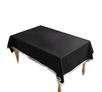 CAZSTYK Tovaglia moderna per sala da pranzo, misto cotone e lino, a prova di fuoriuscite, adatta alla maggior parte dei tavoli, rettangolare