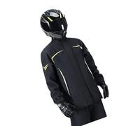 CAZSTYK Tuta antipioggia da moto traspirante con attrezzatura riflettente per uomo e donna Tuta antipioggia impermeabile