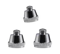 CAZSTYK Ugello Ricambio in Lega con Punta per Pennello per Pittura Modelli con Dettagli Fini, con Dimensioni da 0, 2 mm, 3 mm, 5 mm per Accessori per aerografi Modello, Punta Ricambio per aerografo