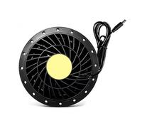 CAZSTYK Ventola Raffreddamento Circolare da 15 cm per Costumi, 4.8A | Resistenza industriale, flussi d ' efficienti dal punto vista energetico, ventilazione dei flussi d ',