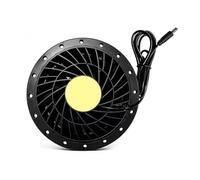 CAZSTYK Ventola Raffreddamento Circolare da 15 cm per Costumi, 5.2A | Resistenza industriale, flussi d ' efficienti dal punto vista energetico, ventilazione dei flussi d ',