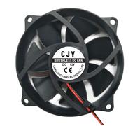 CAZSTYK Ventola Raffreddamento per Armadio da 90 mm silenziosa, 12V | Ventola raffreddamento silenziosa per case del computer CPU desktop Radiatore Gestione termica Dissipazione del
