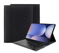 Cazy AZERTY Custodia per tablet con tastiera adatta per Samsung Galaxy Tab S10 Ultra/Tab S9 Ultra 14.6 pollici - Custodia per tastiera Bluetooth - Nero