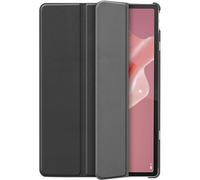 Cazy TriFold Cover con Auto Sleep/Wake adatto per Lenovo Tab P12 - Nero