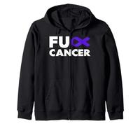 Cazzo Cancer Tshirt - Cazzo Leiomiosarcoma Cancro Consapevolezza Felpa con Cappuccio