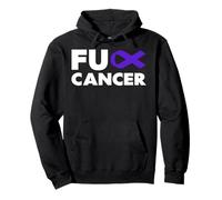 Cazzo Cancer Tshirt - Cazzo Leiomiosarcoma Cancro Consapevolezza Felpa con Cappuccio