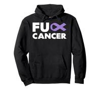 Cazzo Cancer Tshirt - Cazzo Leiomiosarcoma Cancro Consapevolezza Felpa con Cappuccio