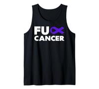 Cazzo Cancer Tshirt - Cazzo Pancreatic Cancro Consapevolezza Canotta