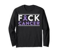 Cazzo Cancer Tshirt - Fu Cancro t Shirt Cancro consapevolezza Maglia a Manica