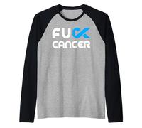 Cazzo Cancro Tshirt - Cazzo Colon Cancer Awareness Maglia con Maniche Raglan