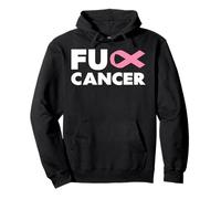 Cazzo Cancro Tshirt - Cazzo di Tumore al Seno consapevolezza Felpa con Cappuccio