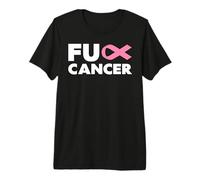 Cazzo Cancro Tshirt - Cazzo di Tumore al Seno consapevolezza Maglietta Premium