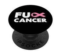 Cazzo Cancro TShirt - Cazzo di Tumore al seno consapevolezza PopSockets PopGrip Adesivo