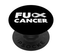 Cazzo Cancro TShirt - Cazzo Lung Cancer Awareness PopSockets PopGrip Adesivo