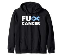 Cazzo Cancro Tshirt - Cazzo Prostata Cancer Awareness Felpa con Cappuccio