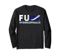 Cazzo Hydrocefalus Awareness Camicia Supporto Survivor Maglia a Manica