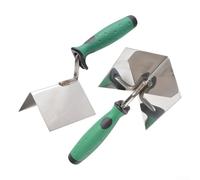 Cazzuola angolare in acciaio inox, perfetta per ottenere una finitura liscia, leggera e facile da maneggiare (coner esterno)