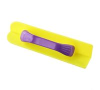 Cazzuola angolare in plastica per pareti interne ed esterne per finitura di cartongesso e bordi in cemento, 30 x 5,5 cm, strumento di modellazione a doppio angolo per angoli professionali da parete