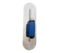 Cazzuola Con Bordi Arrotondati Ideale Per Intonacare Pareti E Posare Piastrelle Lavori Intonaco Cementizio Con Comoda Impugnatura Ergonomica Frattazzo In Acciaio Inox