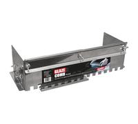 Cazzuola dentata estensibile regolabile - Slider per malta cassetto piatto pettine scatola pallet per posa di piastrelle lastre spatola dentata estensibile 12 mm (SENDI GLAZE COMB 10 mm)