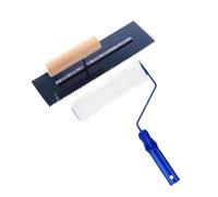 Cazzuola di intonaco con spazzola a rullo piazza di finitura piatta per