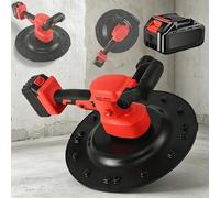 Cazzuola elettrica da 1680 W per pareti Macchina per levigare e lucidare pareti con 2 batterie al litio 200 giri/min 6 velocità per la finitura di malta stucco